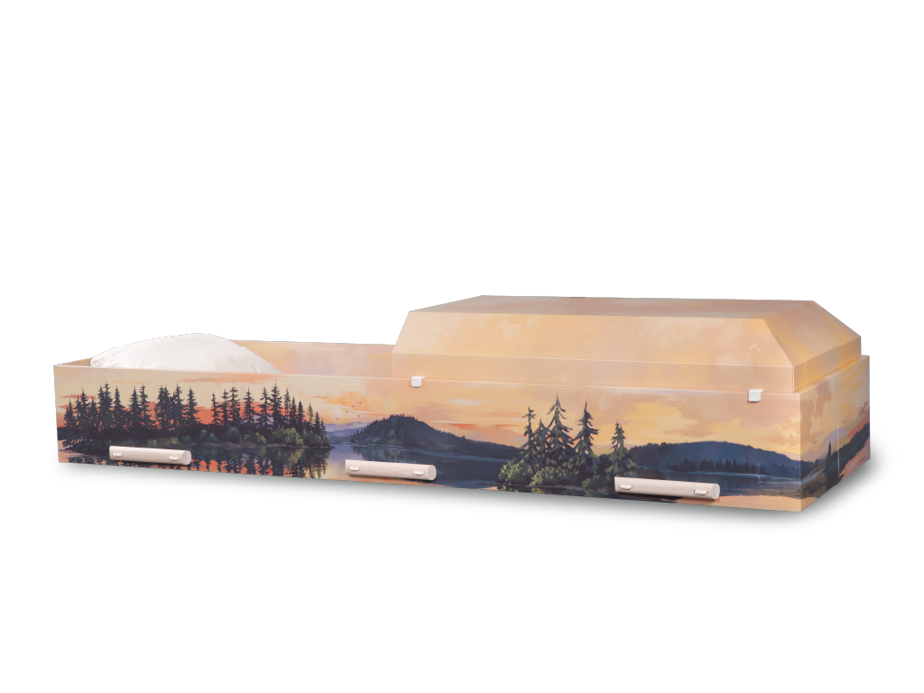 Canvas™ Viewing Container - Enduring Heights Open