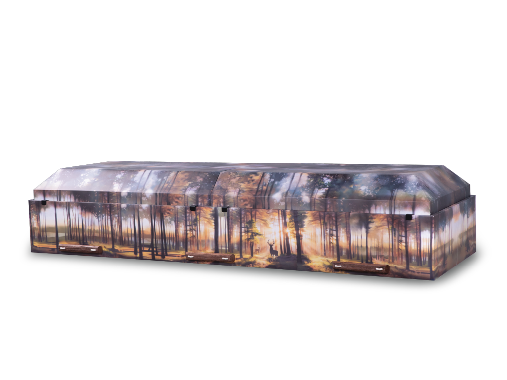 Canvas™ Viewing Container - Woodland Honor Closed