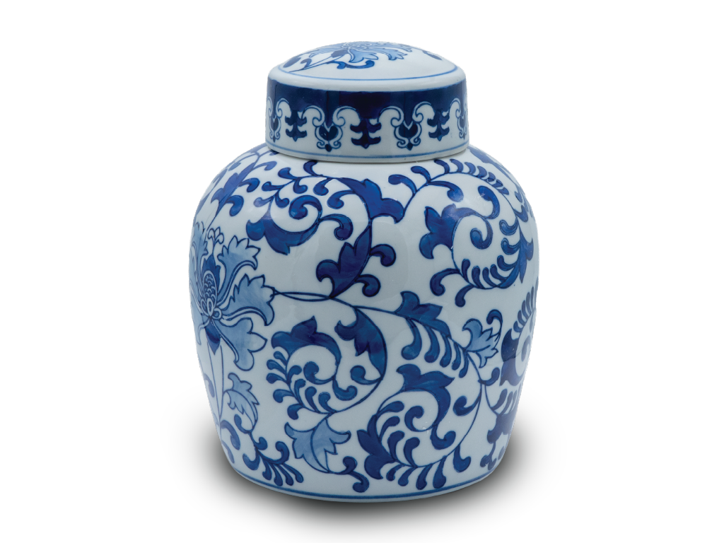 Ceramic Flower Urn