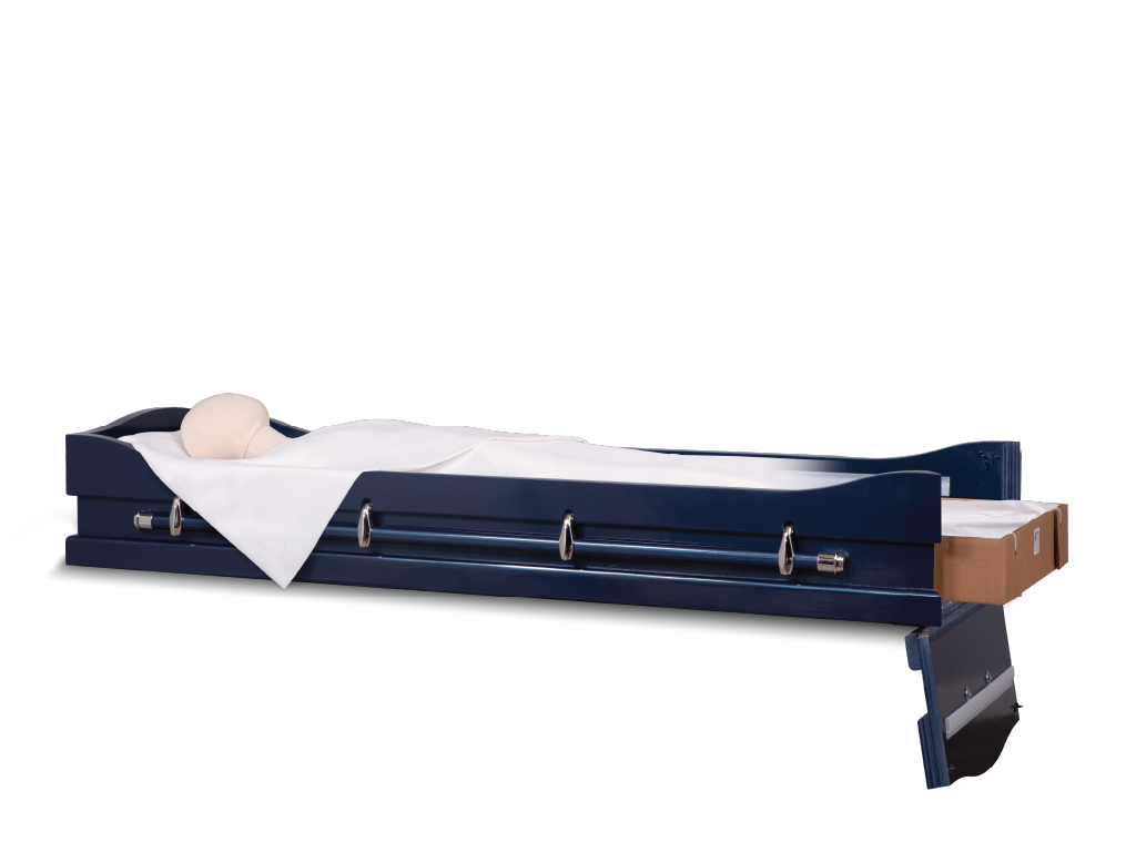 Chaise Bed Viewer® – Metallic Painted Wood