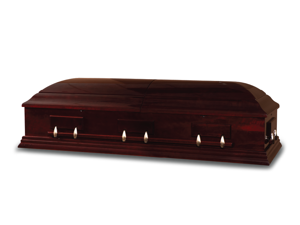 Concerto™ Cherry Ceremonial Casket Closed