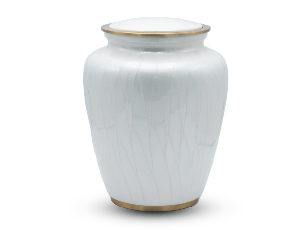 Ivory Pearl Urn