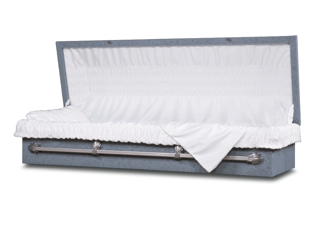 Kay Blue Full Couch Open