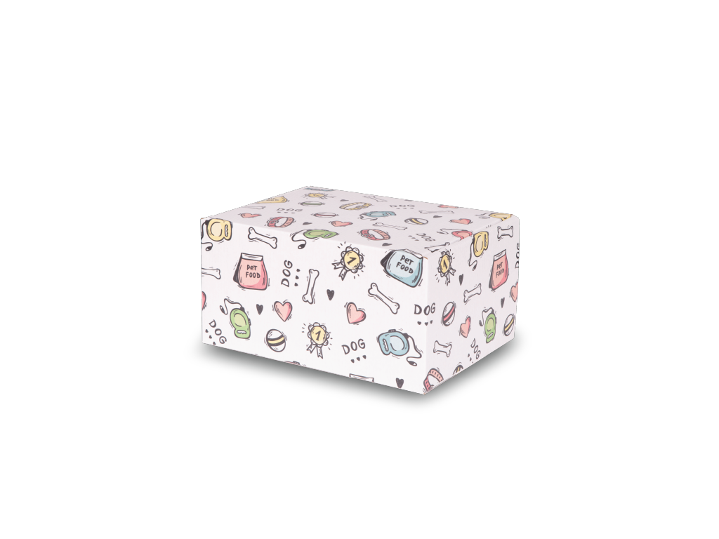 Keepsake Containers Standard Dog Print