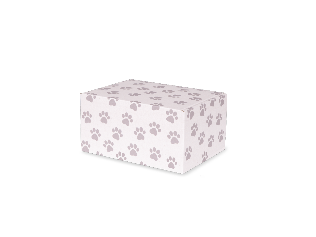 Keepsake Containers Standard Paw Print