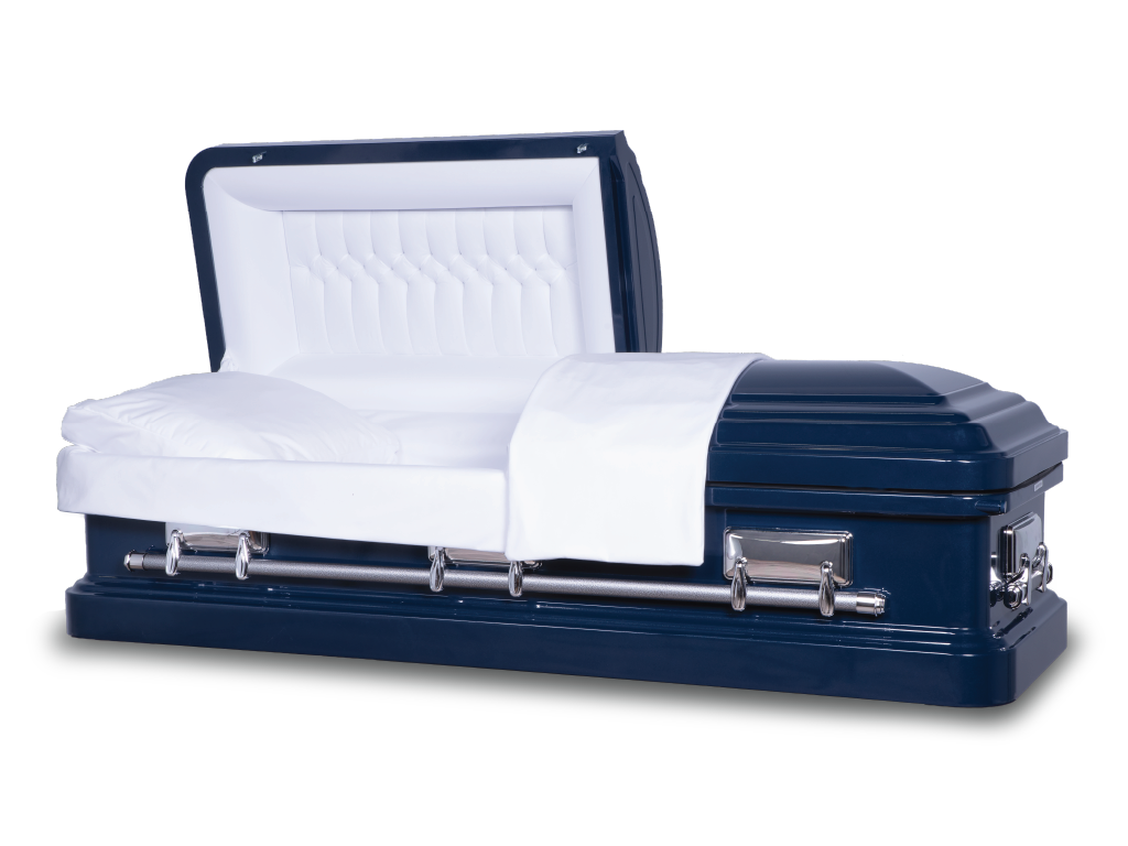 Langford™ 18 Gauge Round Metal Casket