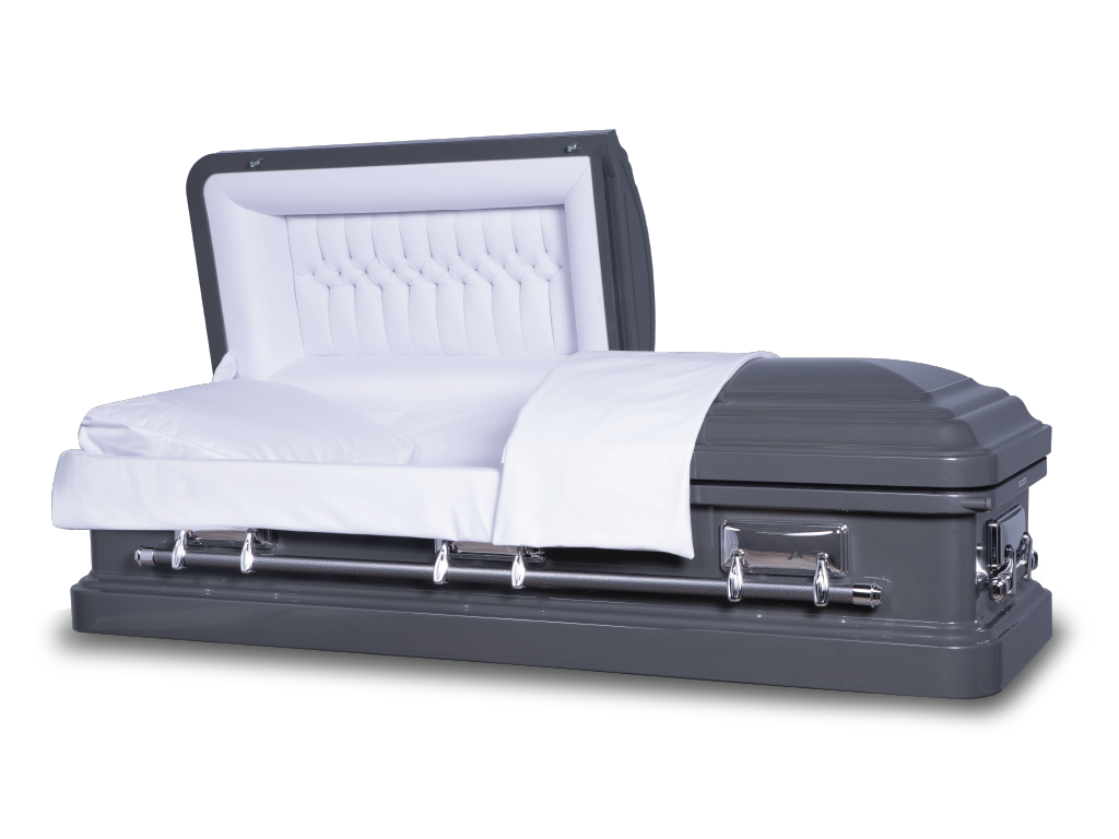 Langford™ 18 Gauge Round Metal Casket