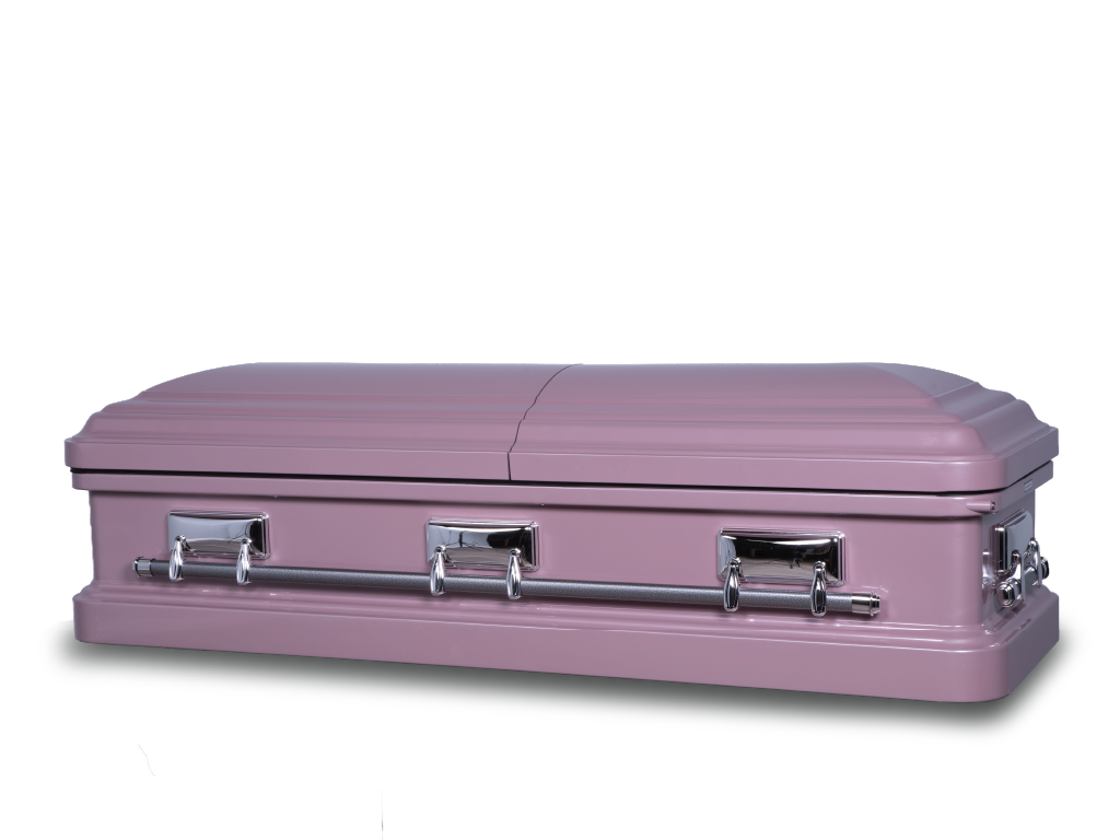 Langford™ 18 Gauge Round Metal Casket