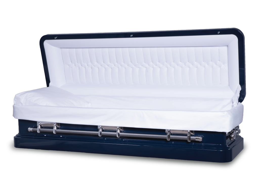 Langford™ 18 Gauge Round Metal Casket