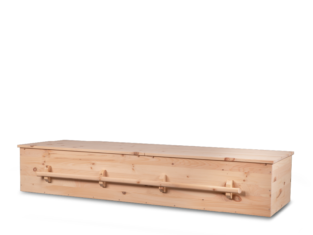 Logos™ All Wood Container With Hardwood Handles