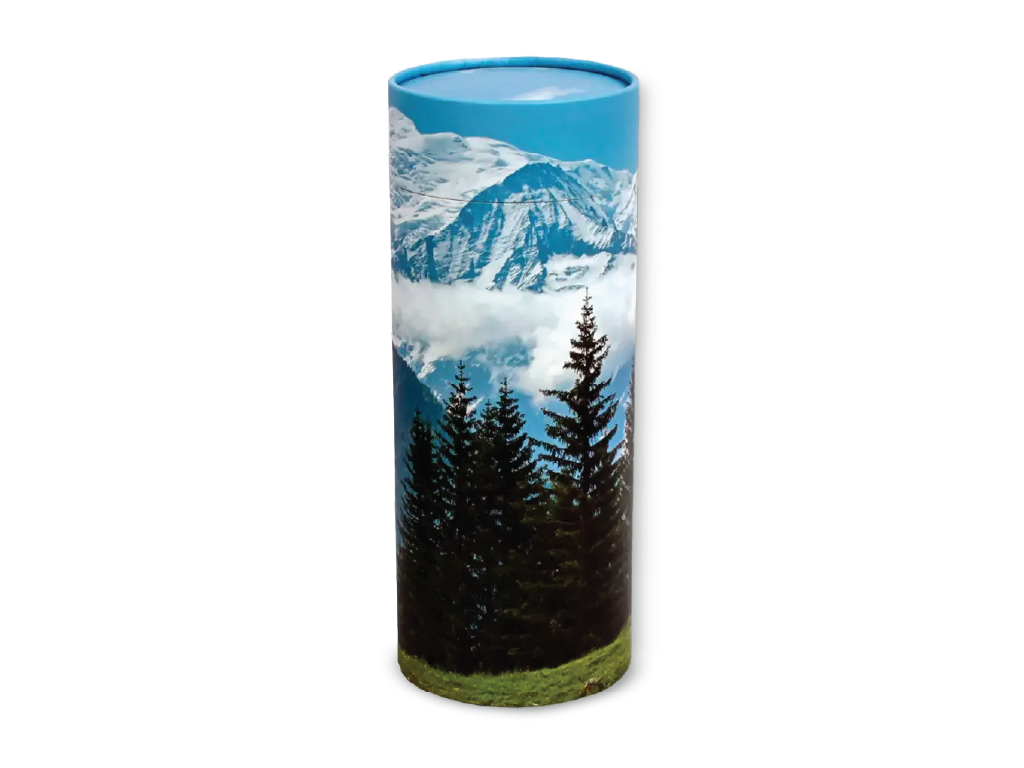 Mountainview scenery on a Scattering Tube