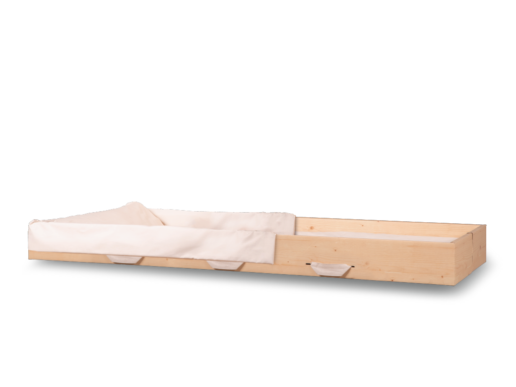 Natures Way Rental Casket Insert open with interior displayed