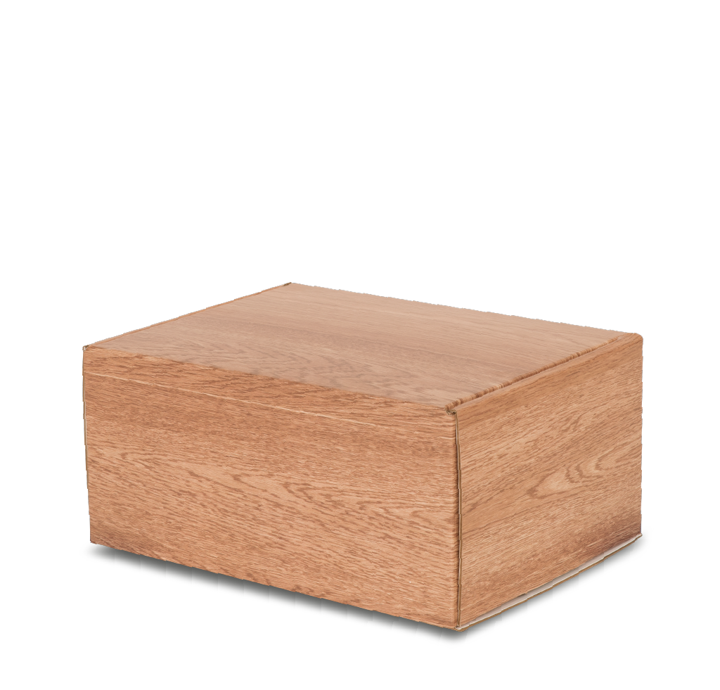 Artisan™ Print Urn Golden Oak Closed