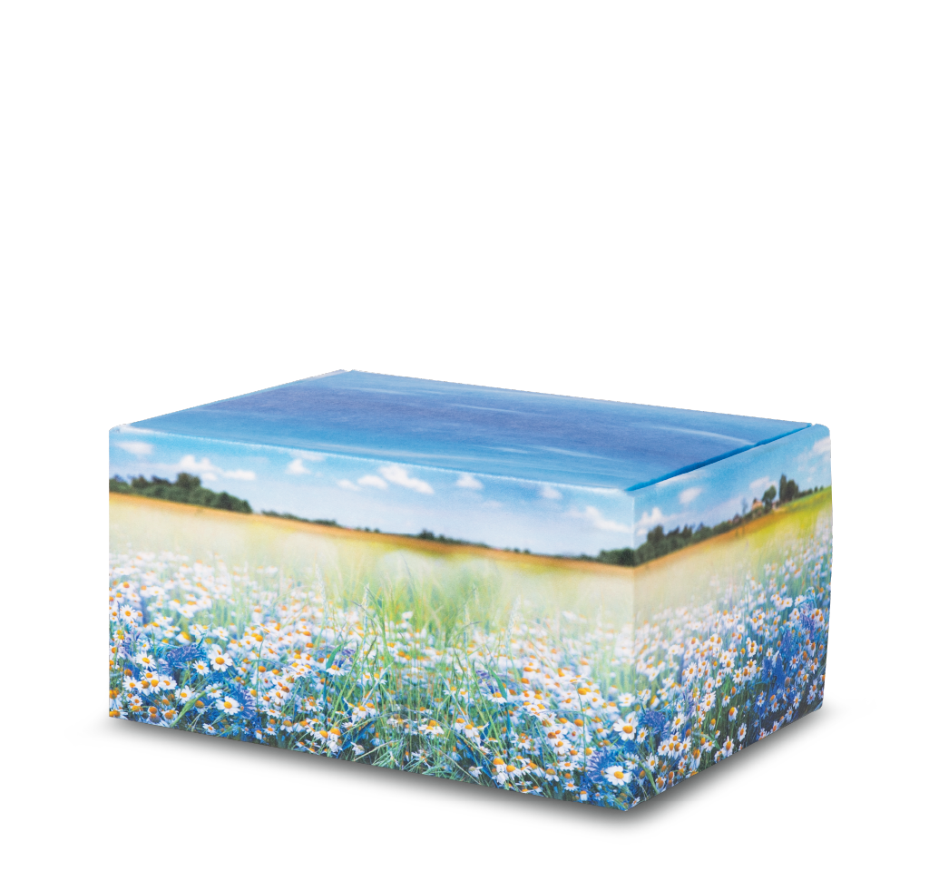 Artisan™ Print Urn Meadow Flowers Closed