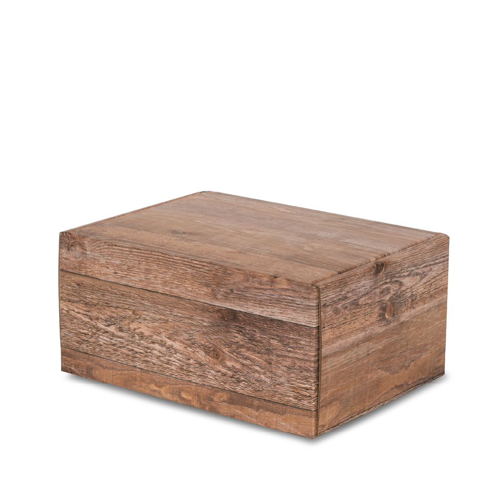 Artisan™ Print Urn Rustic Closed
