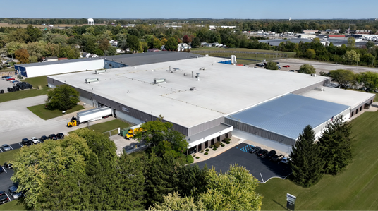 Drone view of the Starmark manufacturing facility.
