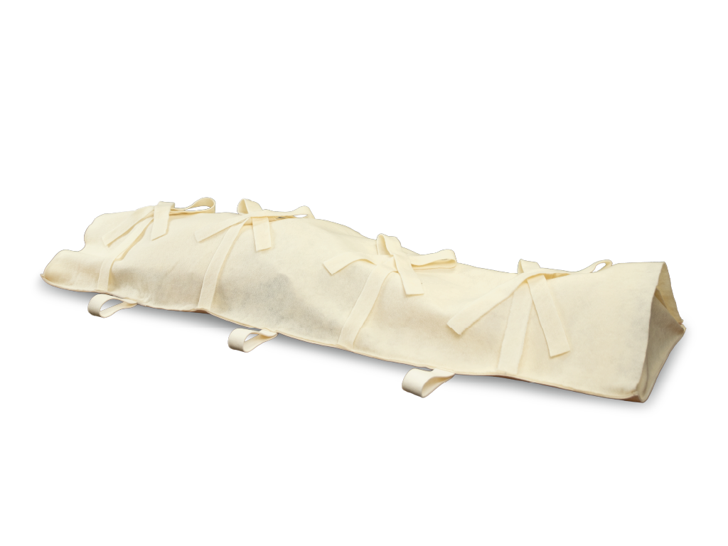 Wool Shroud with Dummy