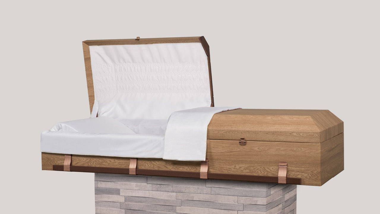 Summit™ Cloth Covered Casket – Oversize Interior | Elderlite