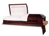Accord™ Ceremonial Rental Casket Head and Foot End Open