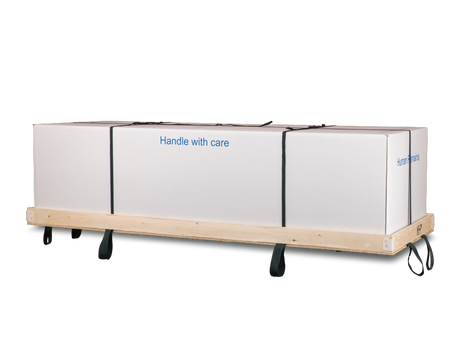 Air Shipping Tray Closed