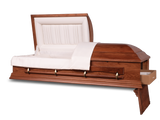 Aria™ Ceremonial Rental Casket Head and Foot End Open