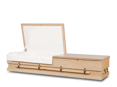 Arts and Crafts Natural Head End Open