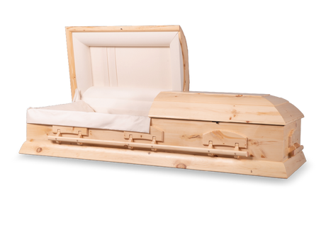 Brentwood™ Ceremonial Rental Casket Head End Open
