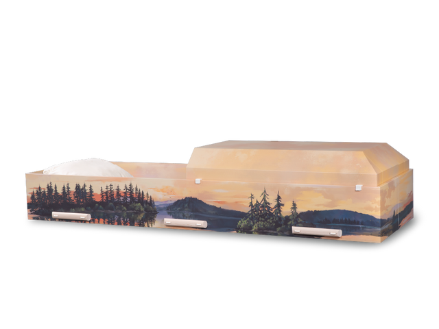 Canvas™ Viewing Container - Enduring Heights Open