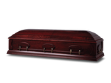 Cappella™ Cherry Ceremonial Rental Casket Head Closed