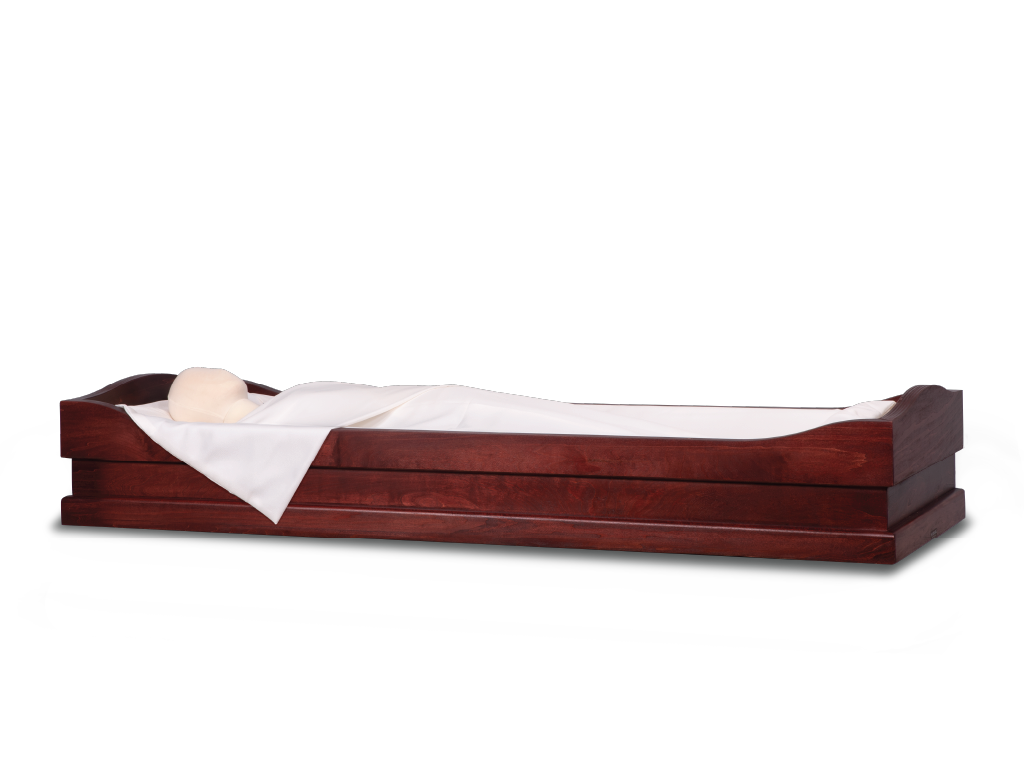 Chaise Bed Viewer® Cherry Mahogany without Swingbar with Dummy