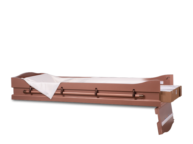 Chaise Bed Viewer® Coppertone without Dummy End Door Open