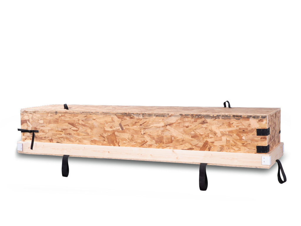 Combo Shipping Tray All Wood - No Lid 
