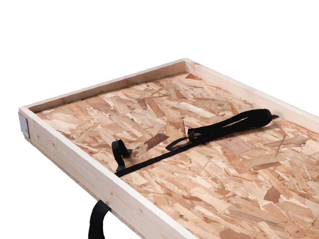 Combo Shipping Tray All Wood - Packaged Interior Wood