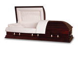 Concerto™ Cherry Ceremonial Casket Head End Open