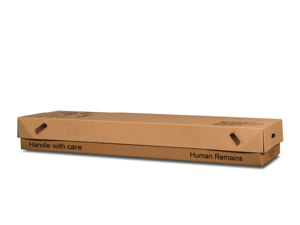 EZ-Fold™ Cremation Container with Lid
