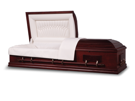 Encore™ Ceremonial Rental Casket Head End Open