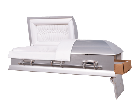 Forte Alabaster Silver Foot End Open