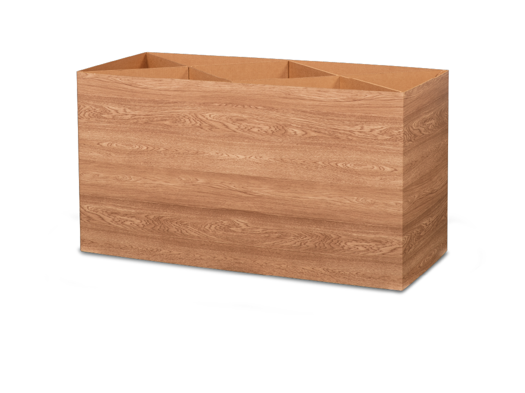 Golden Oak Showroom Casket Bier