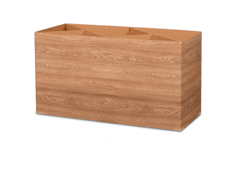 Golden Oak Showroom Casket Bier