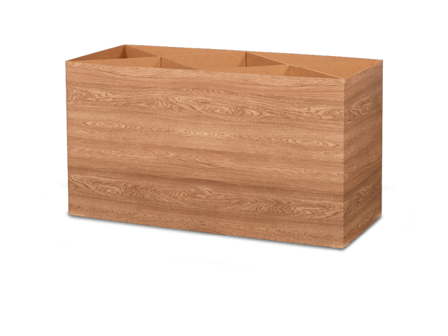 Golden Oak Showroom Casket Bier