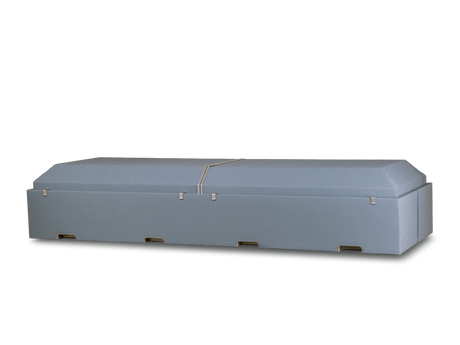 Tan Harmony Deluxe™ Cremation Container Closed