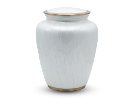 Ivory Pearl Urn