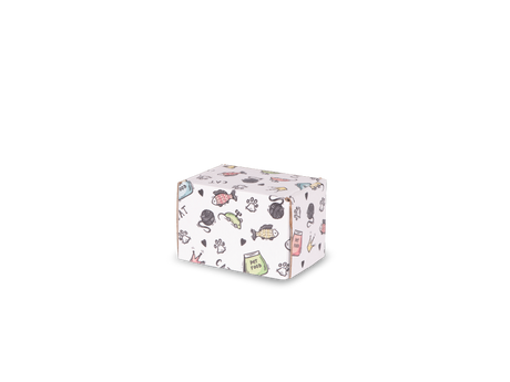 Keepsake Containers Small Cat Print