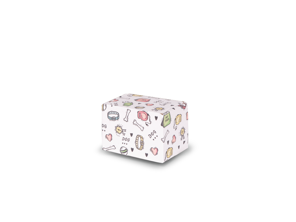 Keepsake Containers Small Dog Print