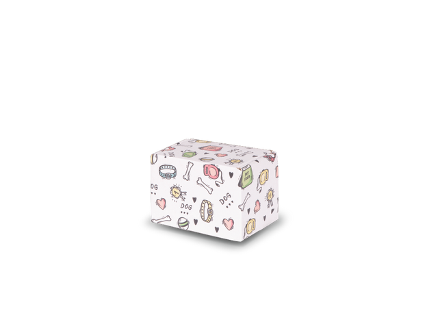 Keepsake Containers Small Dog Print