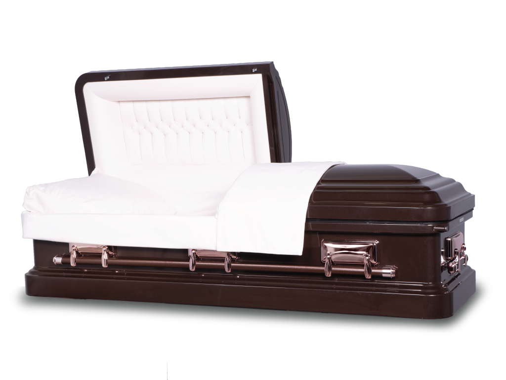 Langford™ 18 Gauge Round Metal Casket