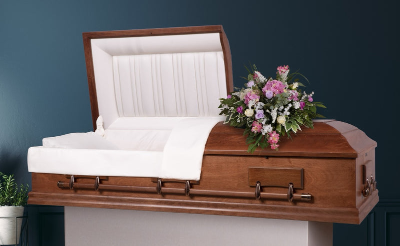 Meadow Oversize Wood Burial Casket