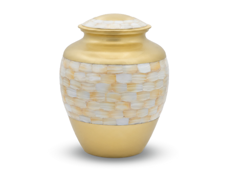 Mother Of Pearl Urn 