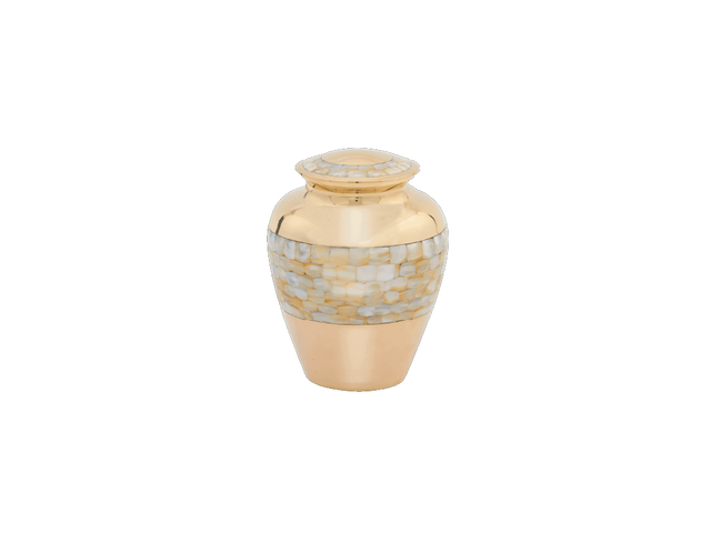 Mother Of Pearl Urn 