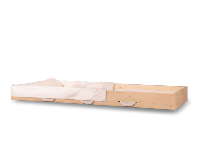 Natures Way Rental Casket Insert open with interior displayed